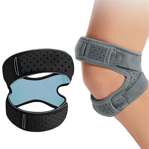 Patella Tendon Support Strap for Knee Pain Relief, Knee Brace Support Protector Wrap Sleeve for ...