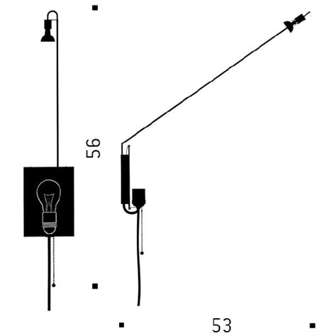 Holonzki Wall - Ingo Maurer | Plug-In Wall Lights - USA & Canada
