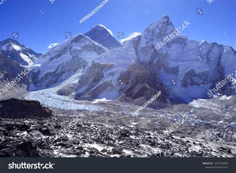 Mount Everest Summit Stock Photo 1259724856 | Shutterstock