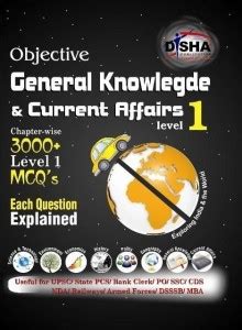 Objective General Knowlegde & Current Affairs Level 1 - Useful for UPSC ...