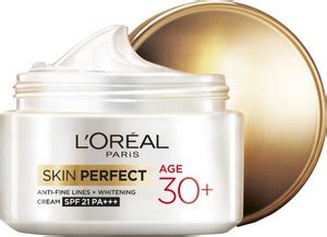 L'Oréal Paris Skin Perfect Anti-fine Lines and Whitening Cream SPF 21 ...