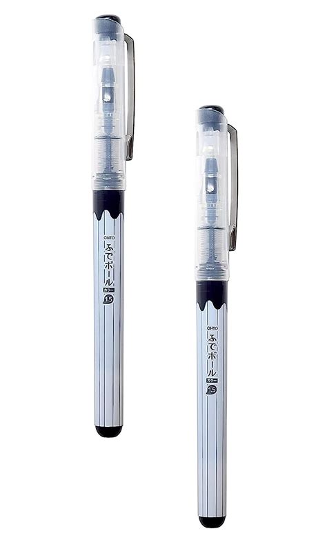 OHTO Signature Roller Pen color Black color 1.5mm ultra-thick Pack Of 2 ...