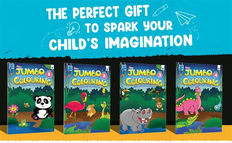 Blossom Jumbo Creative Colouring Book for Kids 8 years to 10 years old ...