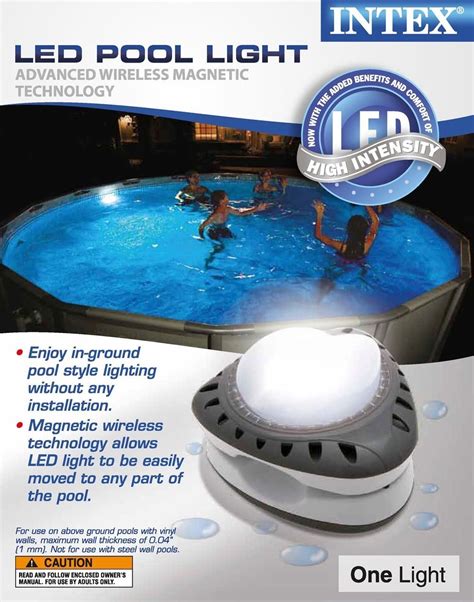 Image result for Intex Floating LED Pool Light Solar Powered W