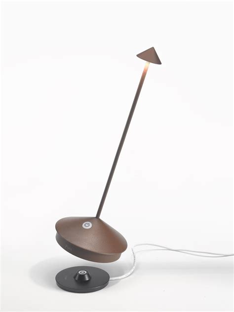 Pina Pro Cordless Table Lamp in Rust For Sale at 1stDibs | zafferano ...