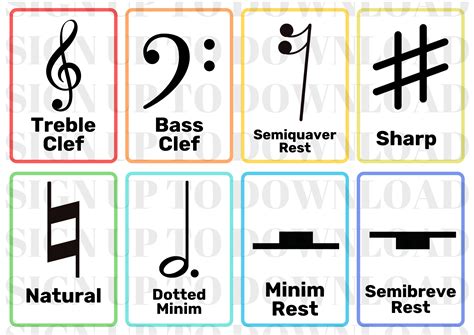 Music Notation - Flash Cards - Schools Music Market