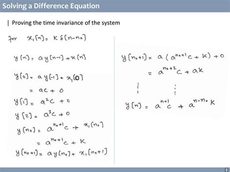 Image result for Difference Equation Example