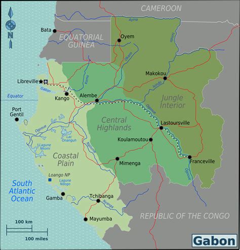 Maps of Gabon | Map Library | Maps of the World