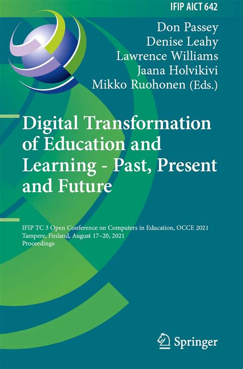 Buy Digital Transformation of Education and Learning - Past, Present ...