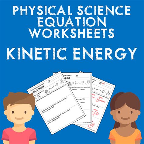 Image result for Kinetic Energy Worksheet Answer Key