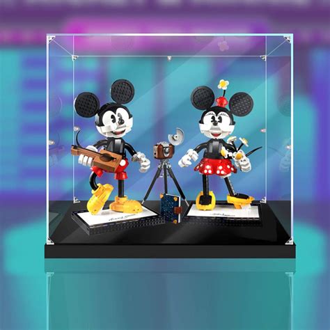 Buy RAVPump Acrylic Display Case for Lego Mickey Minnie - Clear Display ...