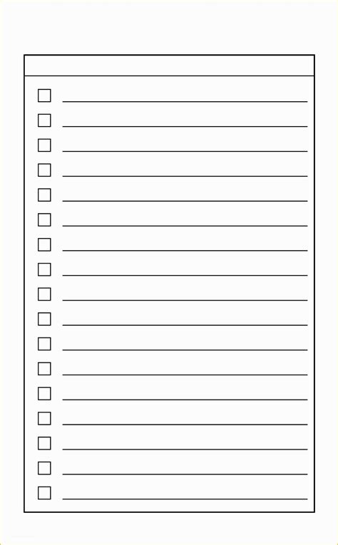 free printable to do checklist template paper trail design - free ...