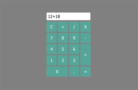 Image result for Virtual Calculator CSS