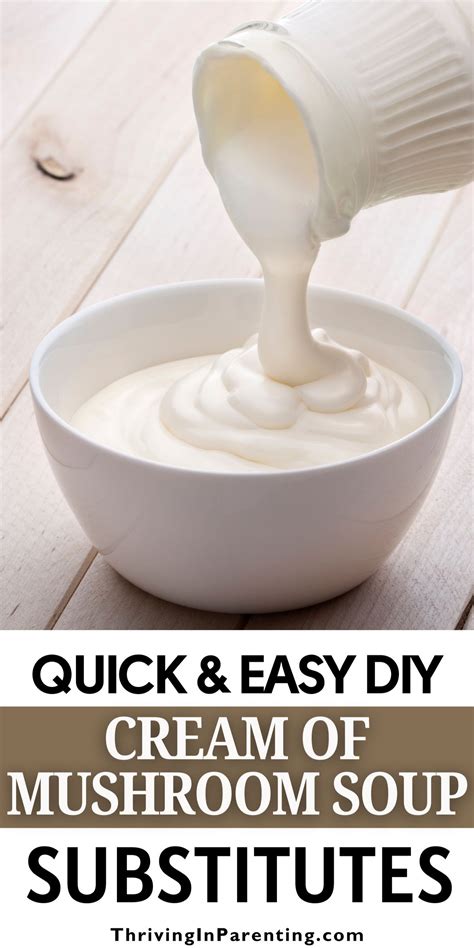 DIY Cream of Mushroom Soup: Quick and Easy Substitutes in 2025 ...