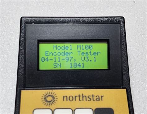 Northstar RIM Tach M100 Digital Encoder Tester RIMTESTKIT | Versatile ...