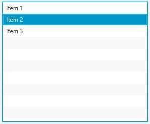 JavaFX ListView Tutorial 的图像结果