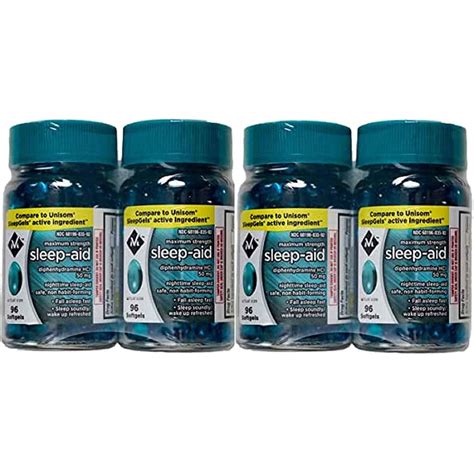 Buy Member's Mark Maximum Strength Nighttime Aid, Diphenhydramine HCI ...
