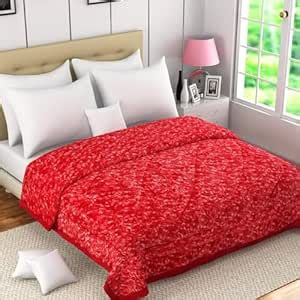 Buy PEPONI 4.8 Kg Floral Super Shine Microfiber Embossed Double Bed ...