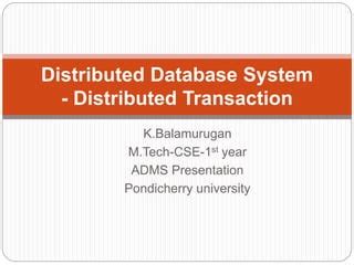 Image result for Transaction Control in Distributed Database