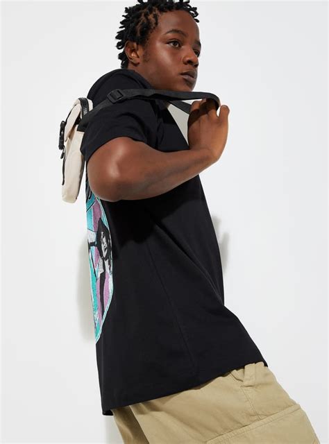 Buy URB_N Men Oversized Back Printed T-shirt Online at just Rs. 699.0 ...