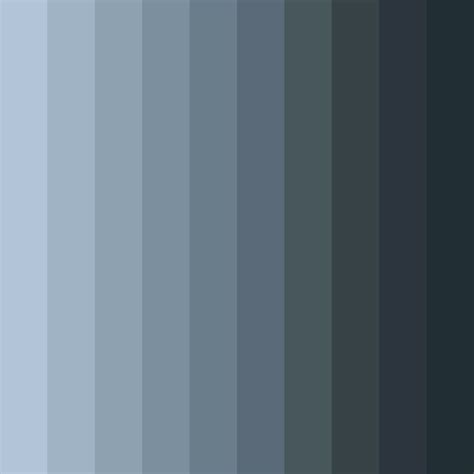 Muted Blue Color Palette - ColorDrop