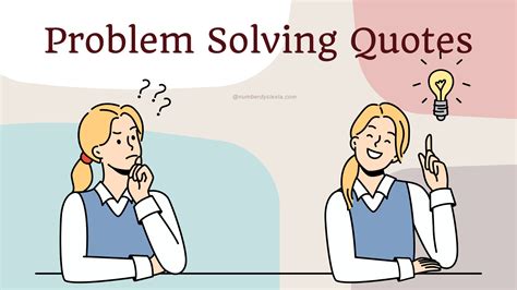 45 Quotes About Problem Solving - Number Dyslexia