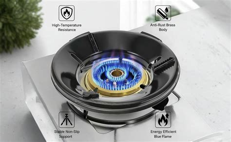 Darkpyro Metal Gas Saver Burner Stand Chula Support Jali Ring Fire ...