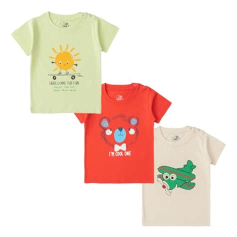 Amazon.in Bestsellers: The most popular items in Baby Boys' Tees