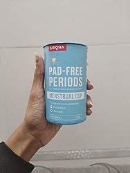 Sirona Reusable Menstrual Cup for Women - Small Size with Pouch|Ultra ...