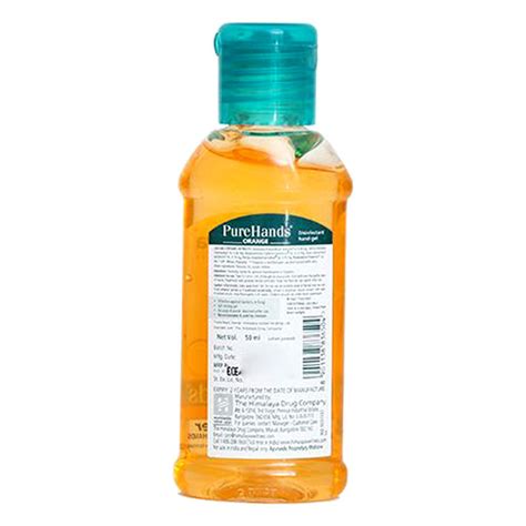 Himalaya Pure Hands Orange Flavour Hand Sanitizer, 50 ml Price, Uses ...