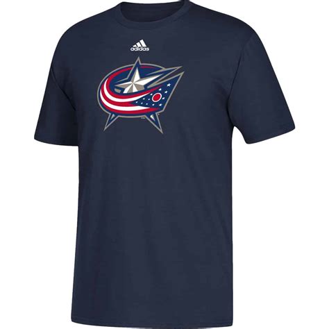Columbus Blue Jackets Men's Adidas Go To Navy T-Shirt Tee - Detroit ...