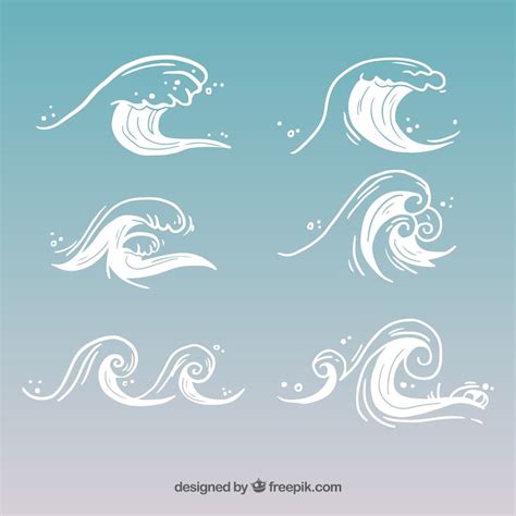 Wave drawing Images - Free Download on Freepik