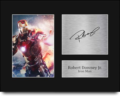 HWC Trading Robert Downey Jr USL Signed Printed India | Ubuy