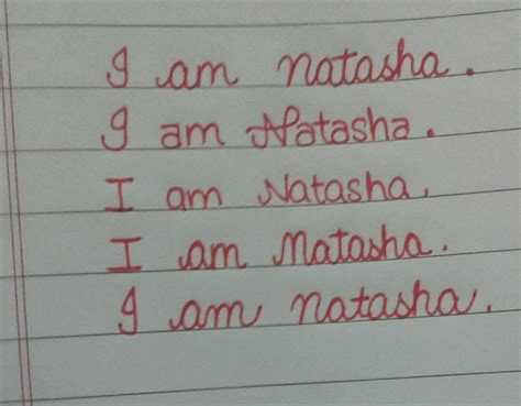 i got an art homework for writing my name in calligraphy in more than ...