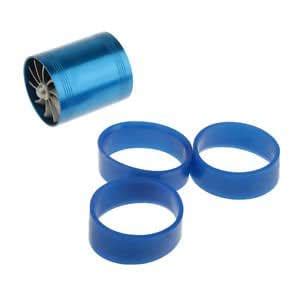 65mm Double Supercharger Gas Fuel Saver Car Vehicle Reduce Emission ...