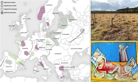 Bubonic Plague Black Death Map