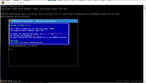 Masm DOSBox 的图像结果