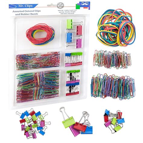 Mr. Pen- Assorted Colored Binder Clips, Paper Clips, India | Ubuy
