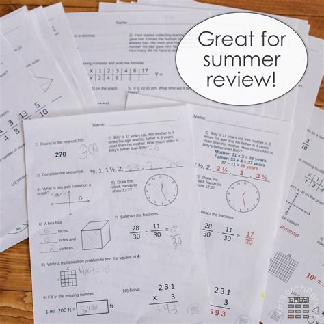 Third Grade Minimalist Math Homeschool Curriculum - Etsy