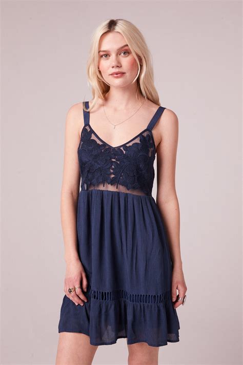 B.O.G Collective Lecce Dress in Navy | Free Canada-Wide Shipping Over ...