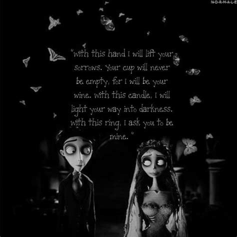 Image result for The Corpse Bride by Tim Burton Wedding Vows