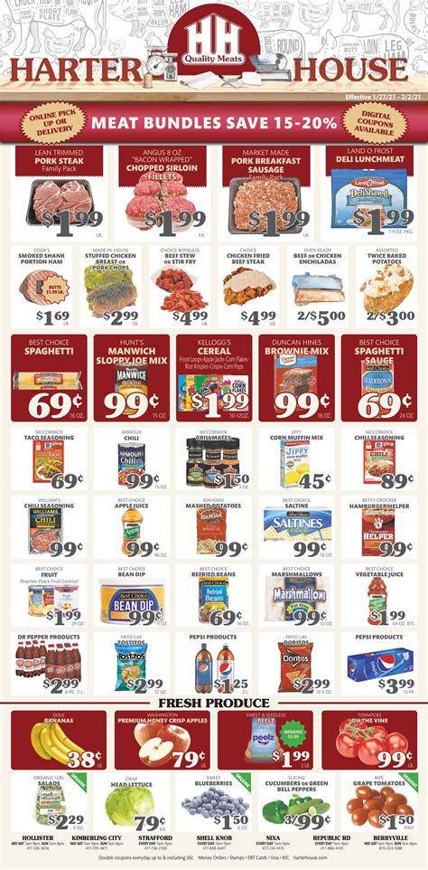 Harter House Ad Circular - 01/27 - 02/02/2021 | Rabato