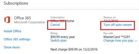 Cancel your Microsoft subscription - Microsoft Support Aesthetic