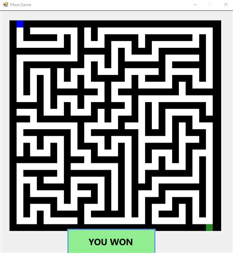 Java 2D Array Easy Maze 的图像结果