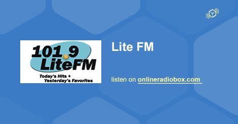 101.9 Lite FM Listen Live - Medford, United States | Online Radio Box