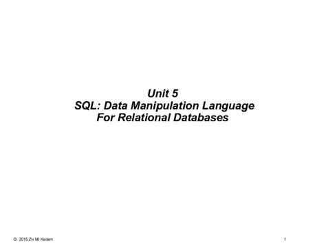Image result for SQL Data Manipulation Language Commands