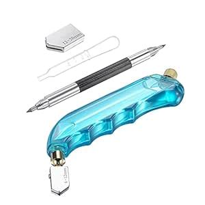 uxcell Glass Cutter 6-12mm, Oil Feed Carbide Tip with 12-20mm ...