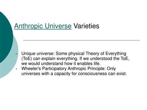Anthropic Principle Examples 的图像结果