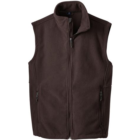 Port Authority Men's Dark Chocolate Brown Value Fleece Vest