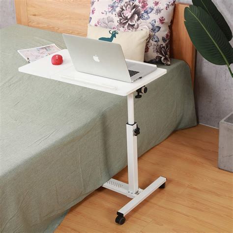 Buy Rolling Laptop Table Rolling Laptop Desk with Wheels Rolling Laptop ...